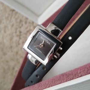 Double Wrap Grey Watch